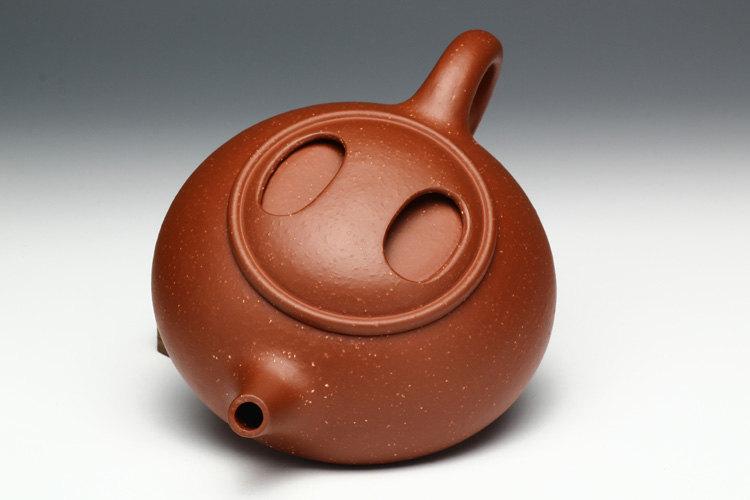 Niu Gai Shi Piao Teapot;Yixing Zisha Pottery Handmade Zisha Clay Teapot