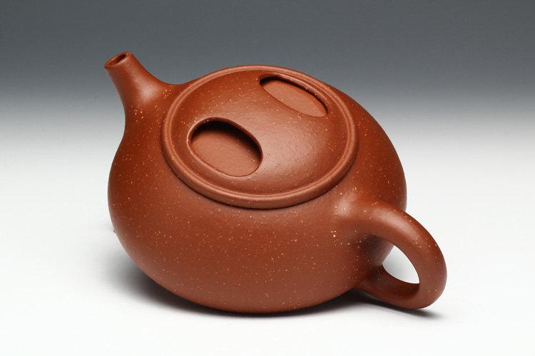 Niu Gai Shi Piao Teapot;Yixing Zisha Pottery Handmade Zisha Clay Teapot